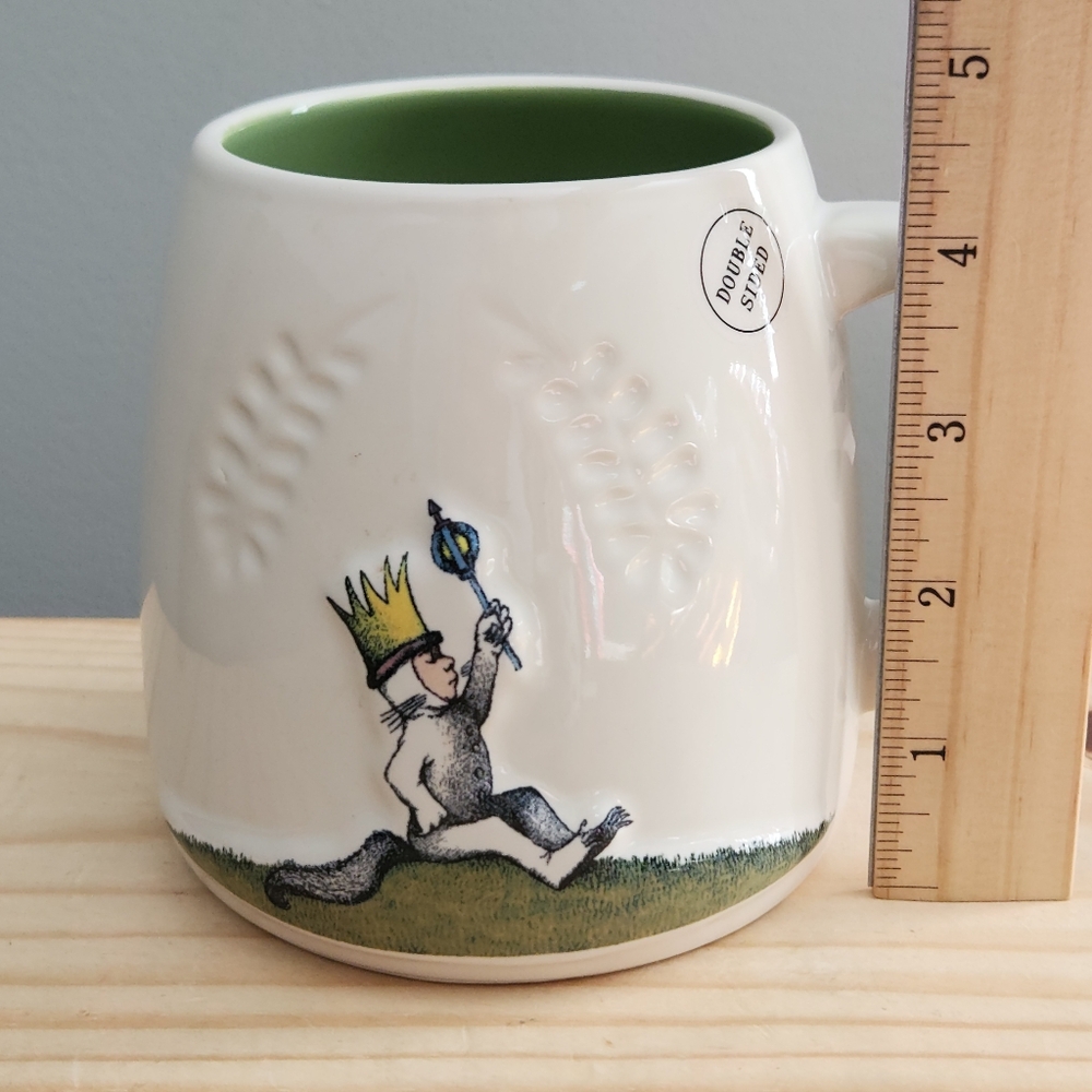 Rae Dunn Double-sided King of All Wild Things Ceramic Mug NWT - Picture 12 of 12